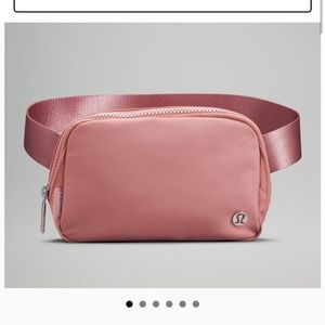 NWT Rare light pink Lululemon “ Wear Everywhere Belt Bag”